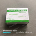 Disposable Surgical Scalpel With Plastic Handle